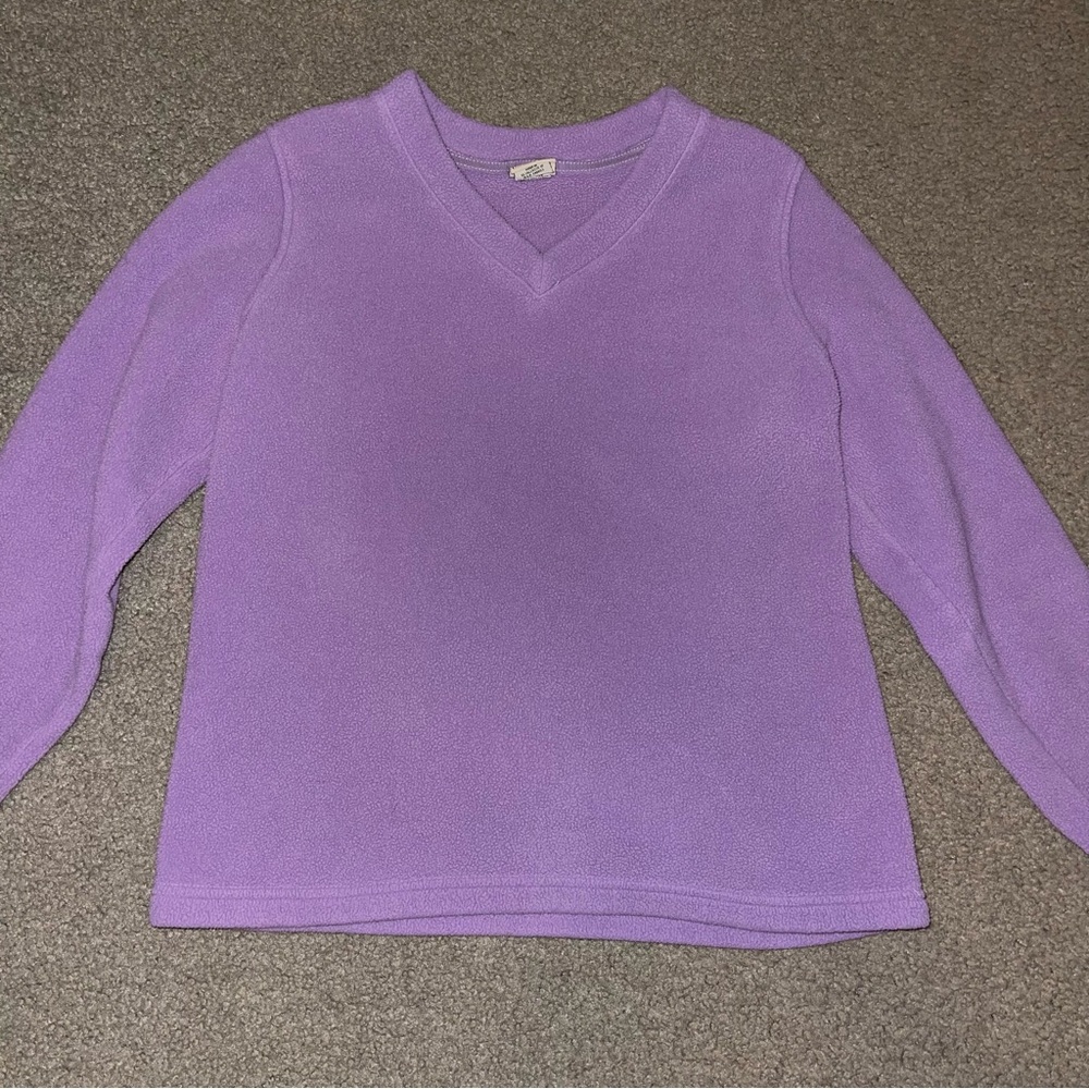ll bean fleece pullover
